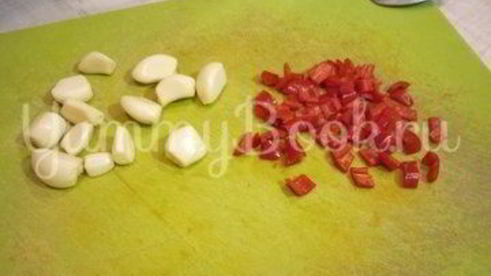 пряный рис с тыквой и овощами