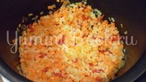 пряный рис с тыквой и овощами