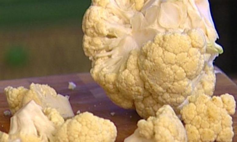 Рецепт пюре из цветной капусты и корня сельдерея