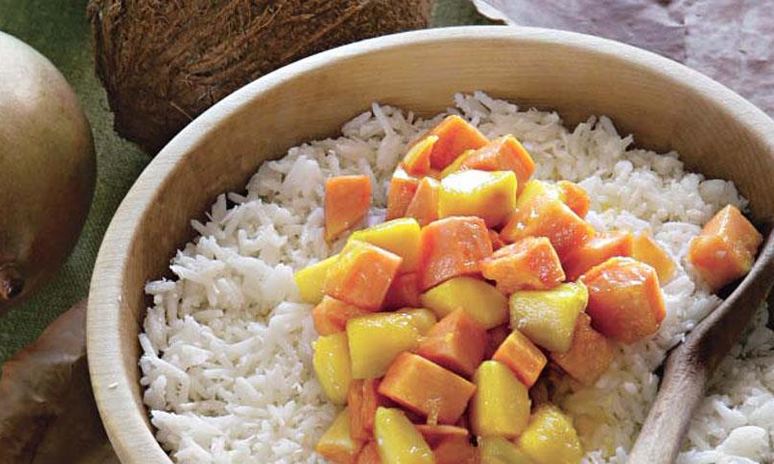 Рецепт риса с фруктами по-малийски