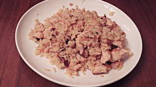 Рис с индейкой, имбирем и кардамоном