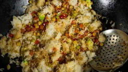 рис с овощами по-китайски