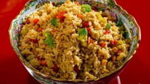 рис с овощами по-китайски