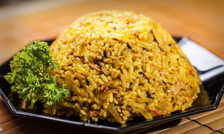 Рецепт риса с тунцом