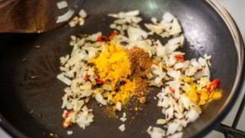 рис с тунцом