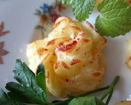 Запеченное пюре в духовке