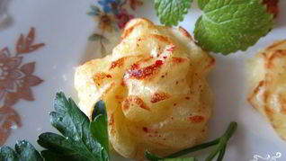 Запеченное пюре в духовке