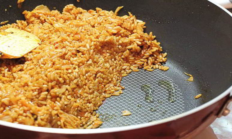 Рецепт жареного риса