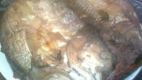 долма из копченой рыбы