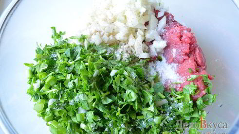 долма из виноградных листьев