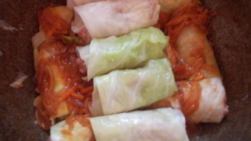 домашние голубцы