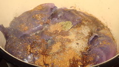 голубцы из красной капусты