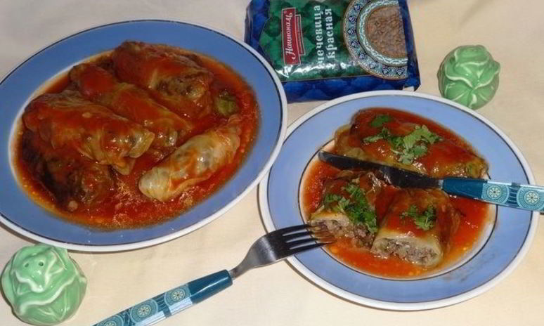 Рецепт голубцов из молодой капусты с фаршем и чечевицей