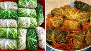 Голубцы из савойской капусты