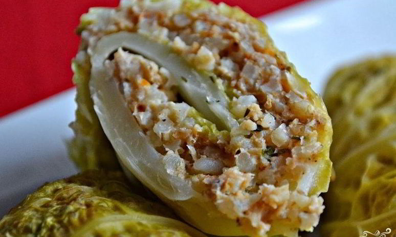 Рецепт голубцов с куриным фаршем