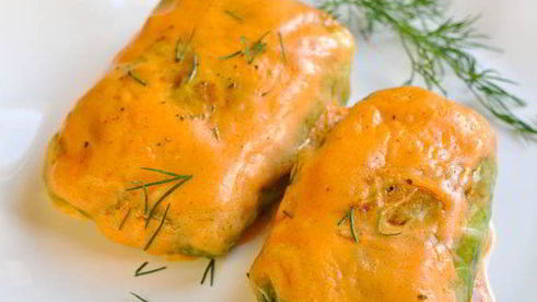 голубцы с рыбой