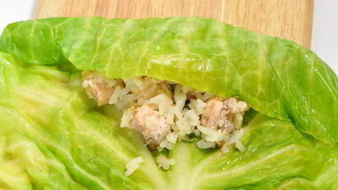 голубцы с рыбой