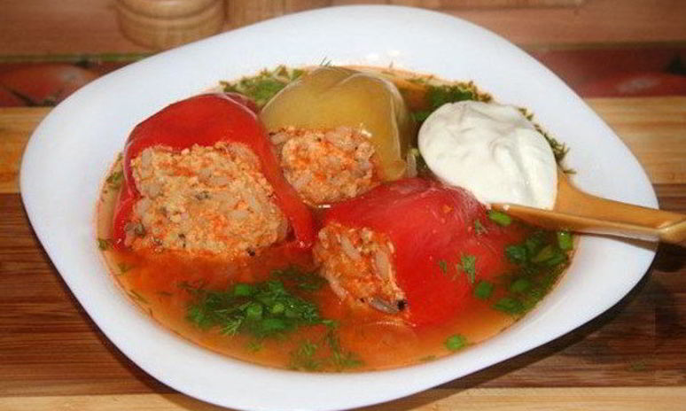 Рецепт летних голубцов с овощами