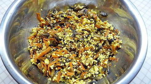 постные голубцы с пшеном и грибами