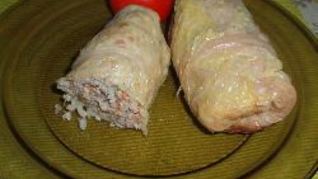 Запеченные в духовке голубцы