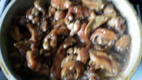 гречневая лапша с овощами и мясом