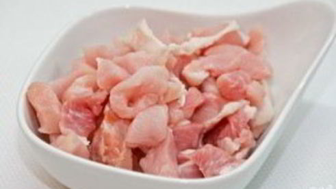 гречневая лапша со свининой в соусе