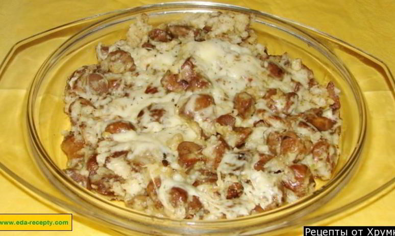 Рецепт белых грибов в сметане