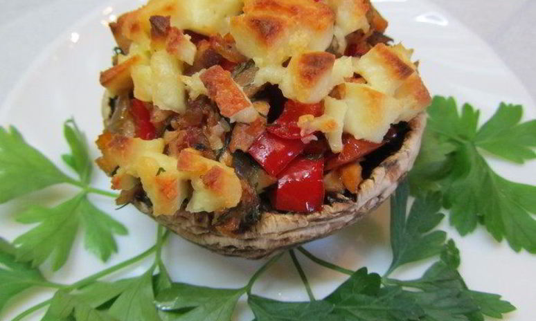 Рецепт фаршированных грибов