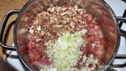 фаршированные шампиньоны в сметане