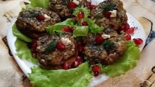 Фаршированные шляпки шампиньонов