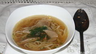 Грибная юшка по-закарпатски