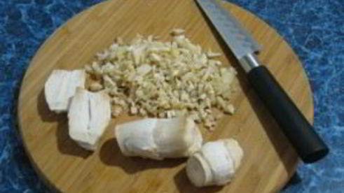 грибы, фаршированные фаршем