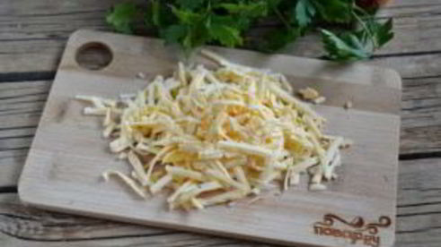 грибы под сырным соусом