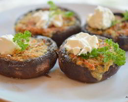 Грибы с начинкой