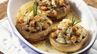 Королевские шампиньоны в соевом соусе