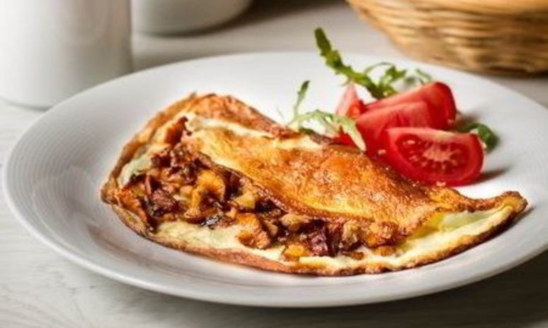 Рецепт лисичек, жареных с яйцом