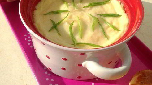 опята, запеченные в сырном соусе