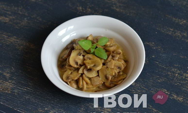 Рецепт шампиньонов, запеченных с тимьяном и пармезаном