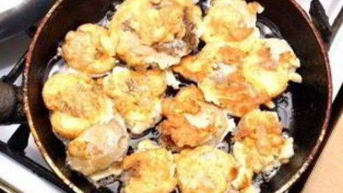 сыроежки в кляре