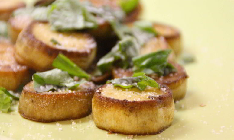 Рецепт вешенок жареных с чесноком