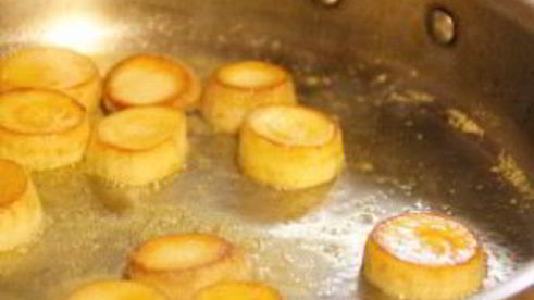 вешенки жареные с чесноком