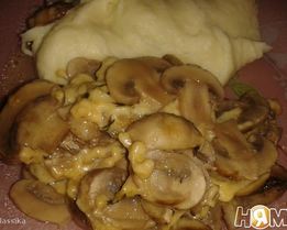 Запеченные грибы в лимоне и тимьяне