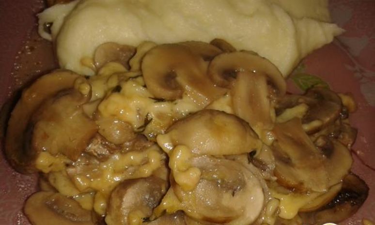 Рецепт запеченных грибов в лимоне и тимьяне