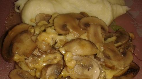 запеченные грибы в лимоне и тимьяне