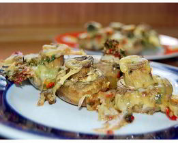 Запеченные грибы