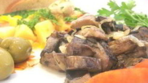 запеченные подосиновики