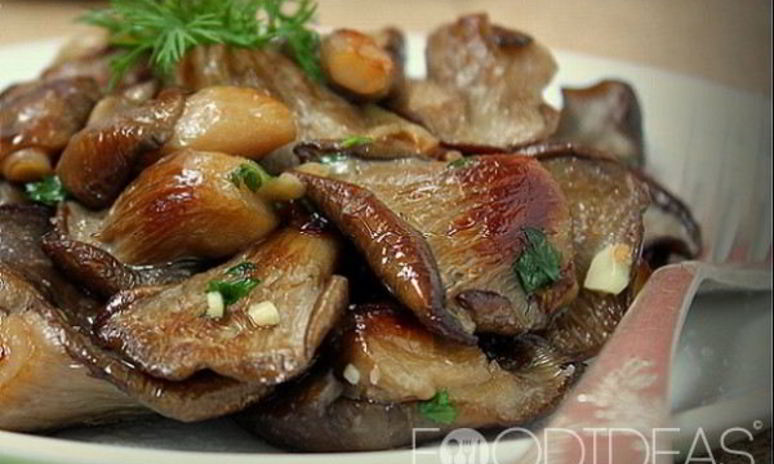 Рецепт жареных вешенок