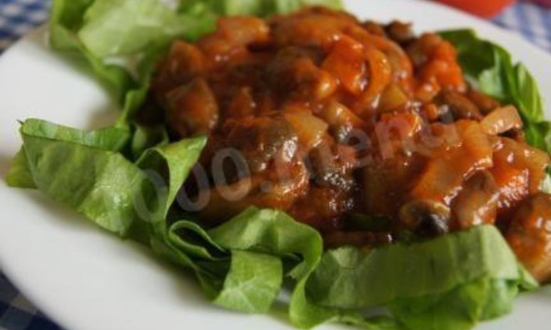 Рецепт грибного гуляша из грибов