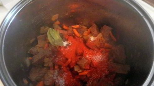 гуляш без томатной пасты в мультиварке