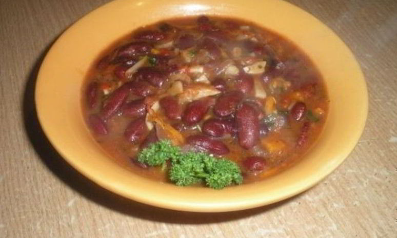 Рецепт гуляша из фасоли